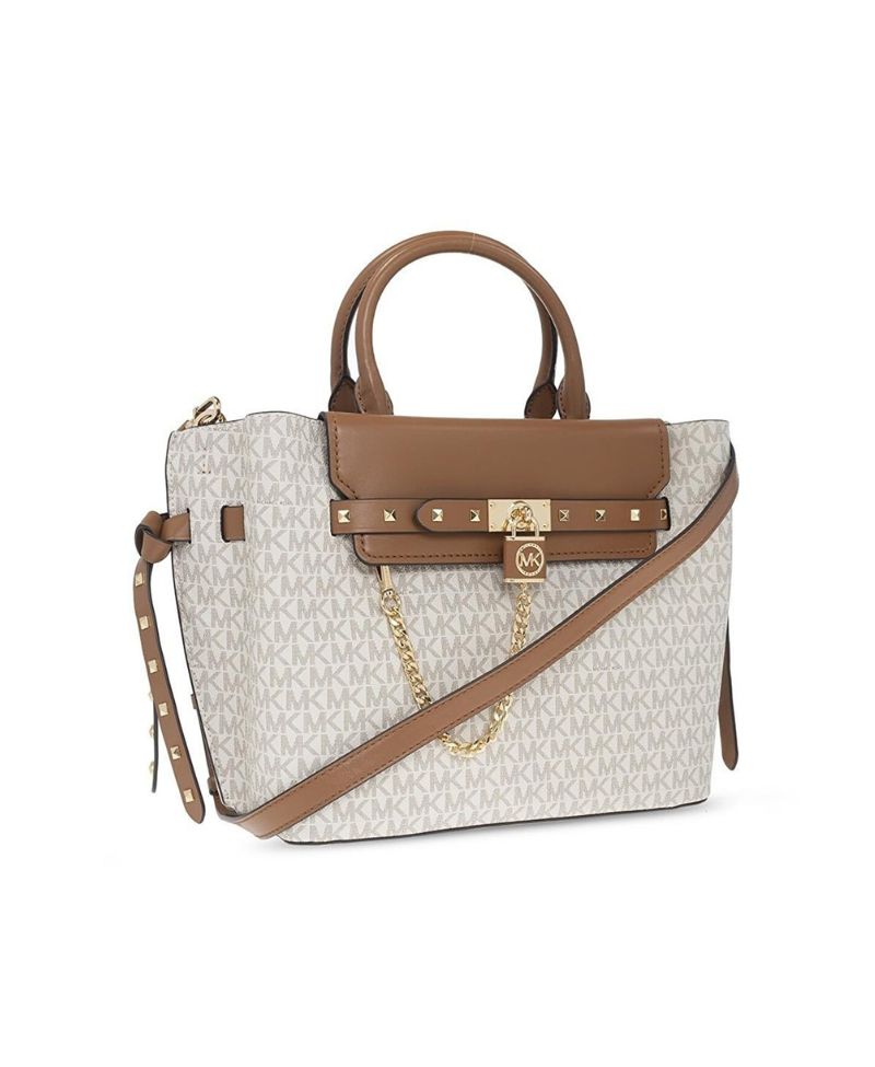 Michael Kors 30h1g9hs7y Bej/taba Kadın Omuz Çantası Michael Kors 30h1g9hs7y Bej/taba Kadın Omuz Çantası