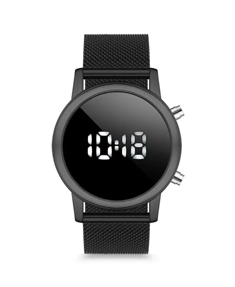 Unisex Kol Saati Hasır Siyah Unisex Kol Saati Hasır Siyah