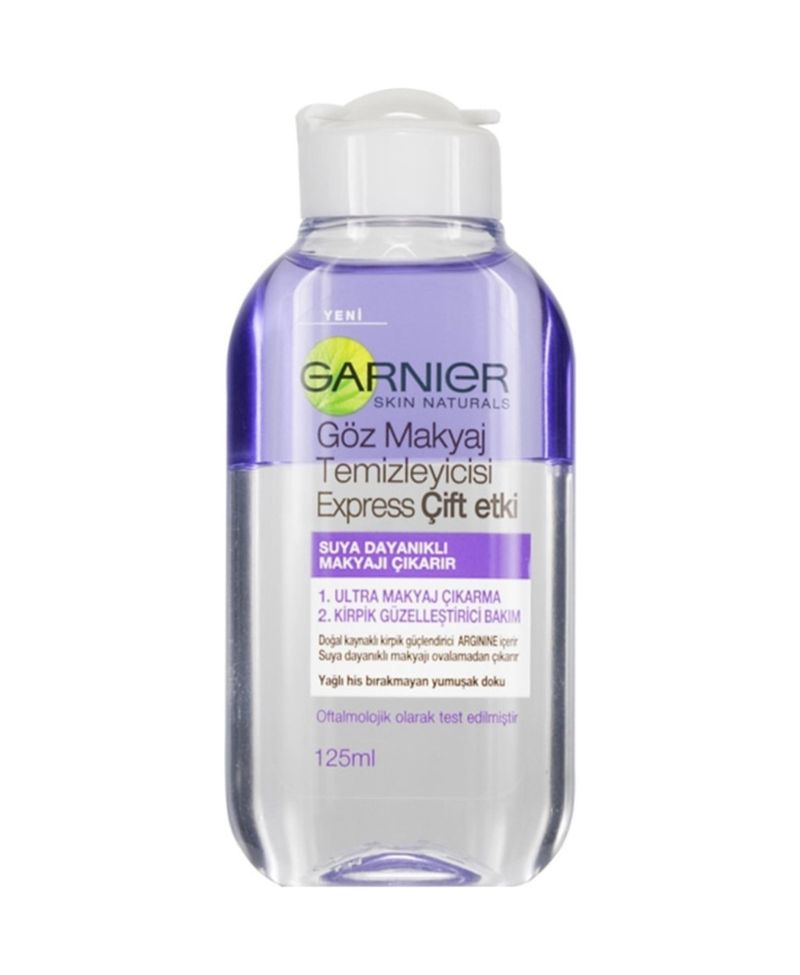 Garnier Göz Makyaj Temizleyicisi Express Çift Etki 125 ml